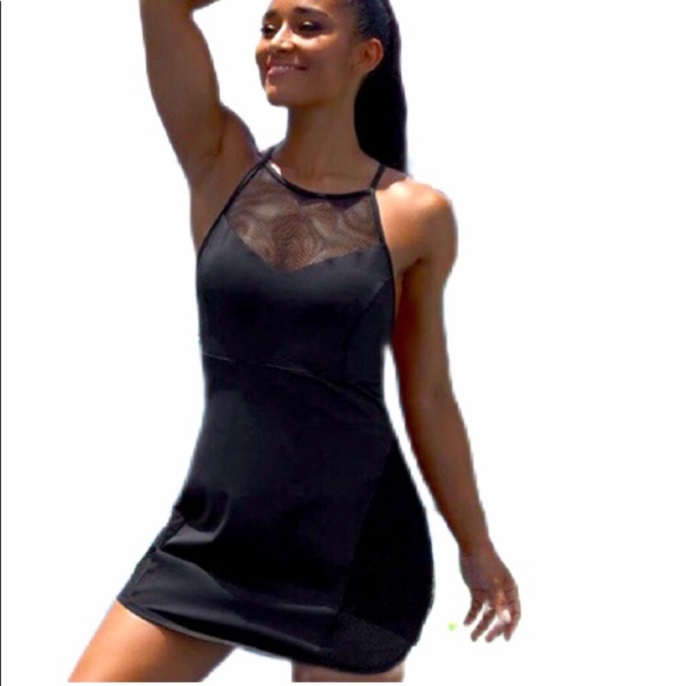 NWT Halara size XL Black Tennis/Bathing Suit